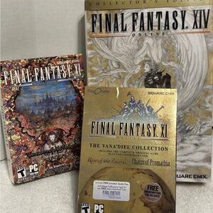 Final Fantasy XI Collector's Edition - Set of 3 PC games
